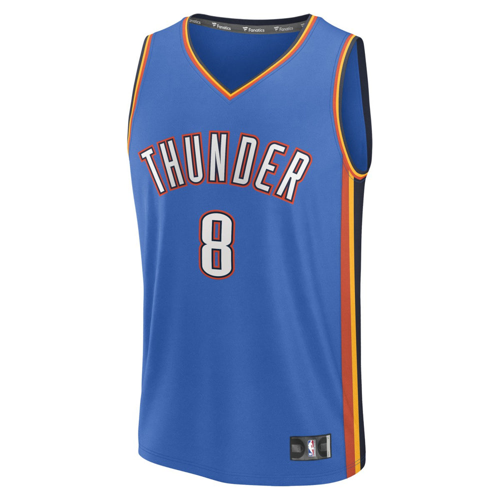 NBA Jalen Williams Oklahoma City Thunder Fast Break Replica Player Jersey