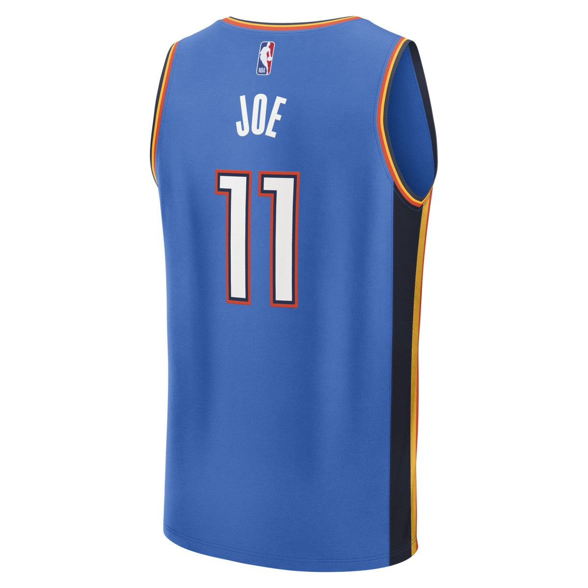 NBA Isaiah Joe Oklahoma City Thunder Fast Break Replica Player Jersey
