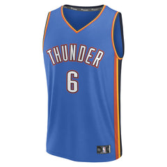 NBA Jaylin Williams Oklahoma City Thunder Fast Break Replica Player Jersey