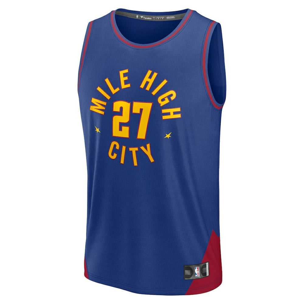 NBA Jamal Murray Denver Nuggets Fast Break Replica Player Jersey sale