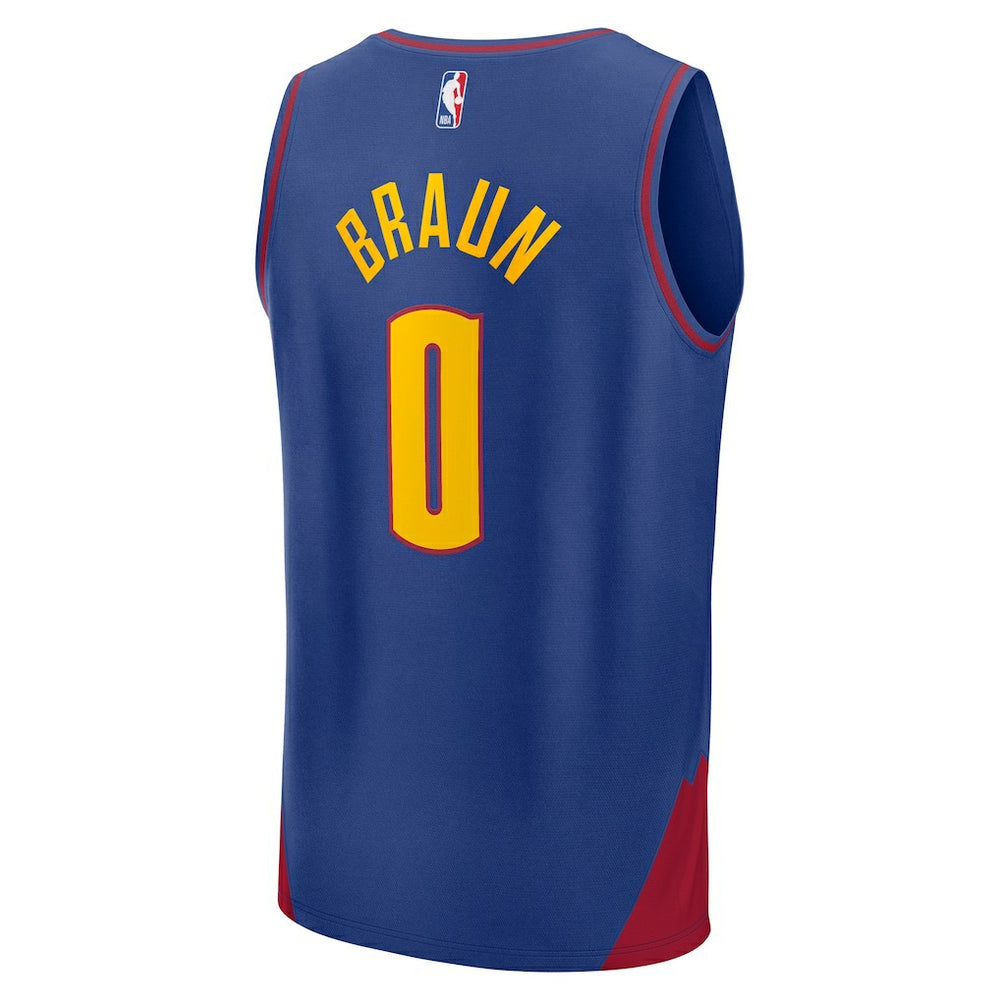 NBA Christian Braun Denver Nuggets Fast Break Replica Player Jersey sale