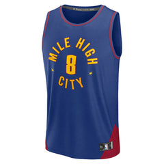 NBA Peyton Watson Denver Nuggets Fast Break Replica Player Jersey sale