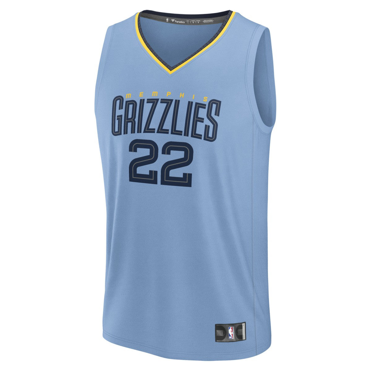 NBA Desmond Bane Memphis Grizzlies Fast Break Replica Player Jersey