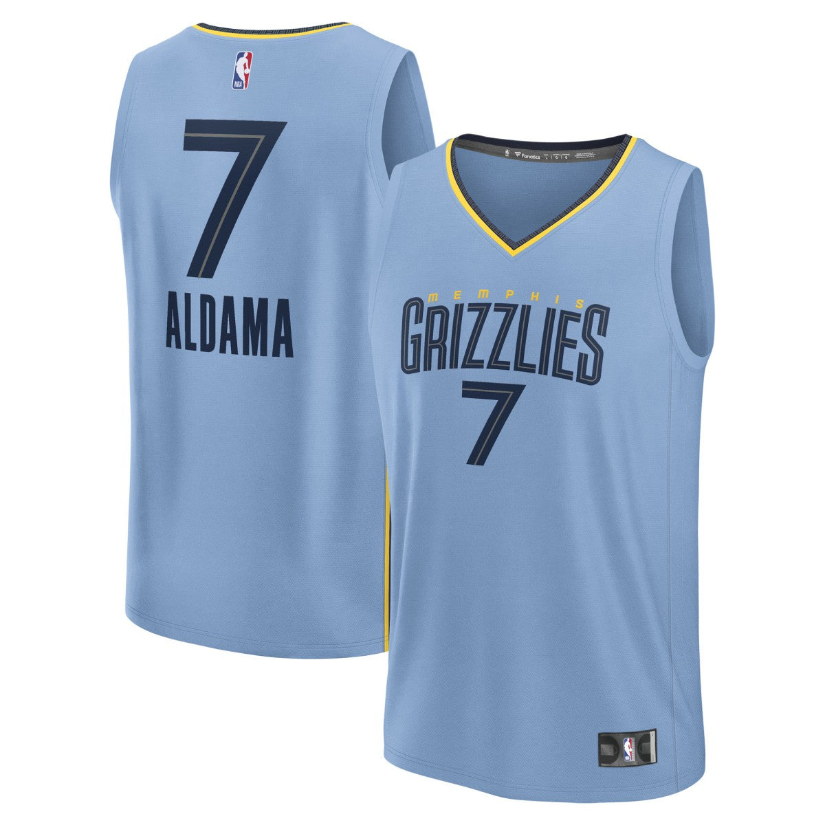 NBA Santi Aldama Memphis Grizzlies Fast Break Replica Player Jersey