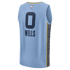 NBA Jaylen Wells Memphis Grizzlies Fast Break Replica Player Jersey