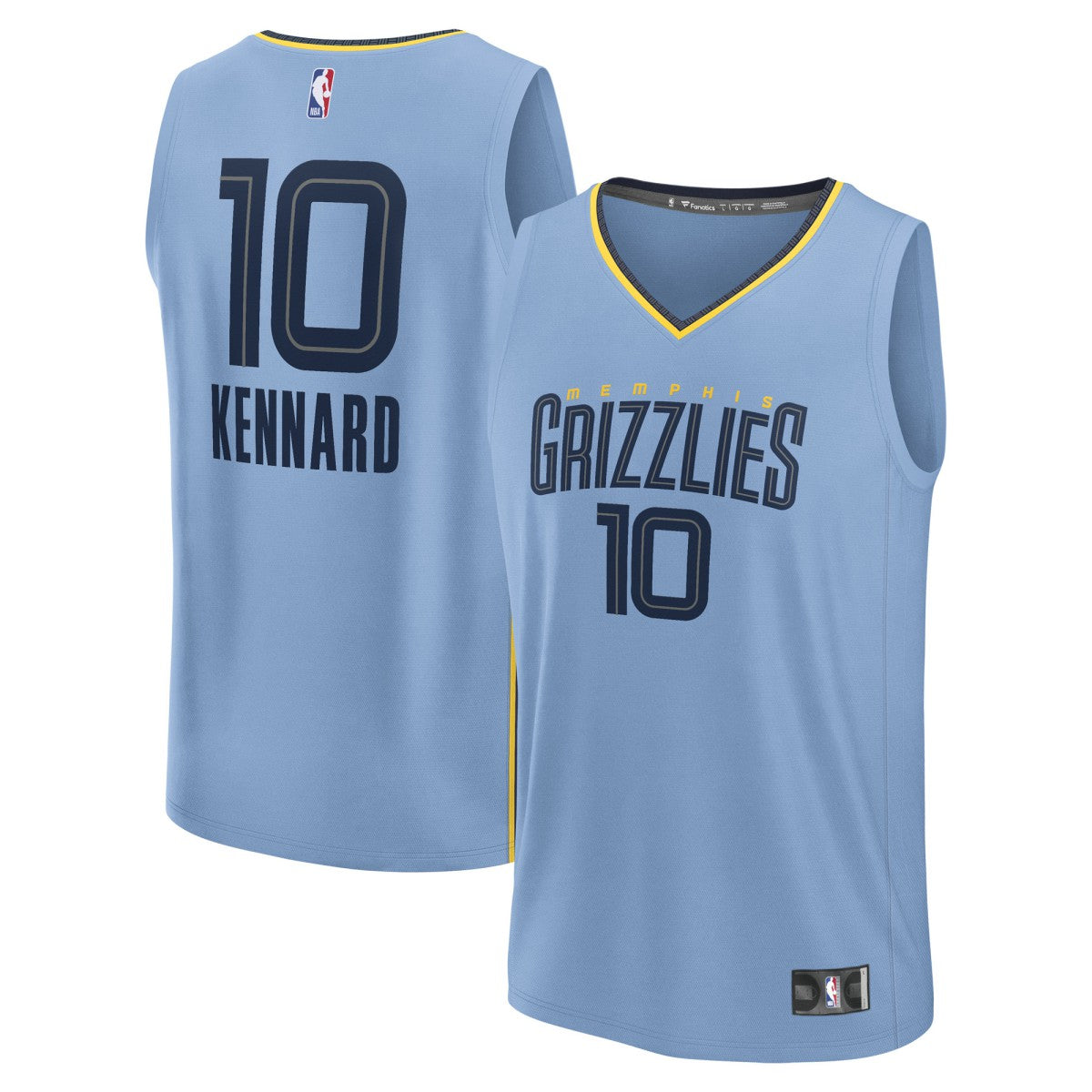 NBA Luke Kennard Memphis Grizzlies Fast Break Replica Player Jersey