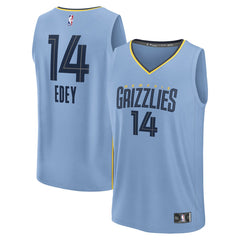 NBA Zach Edey Memphis Grizzlies Fast Break Replica Player Jersey