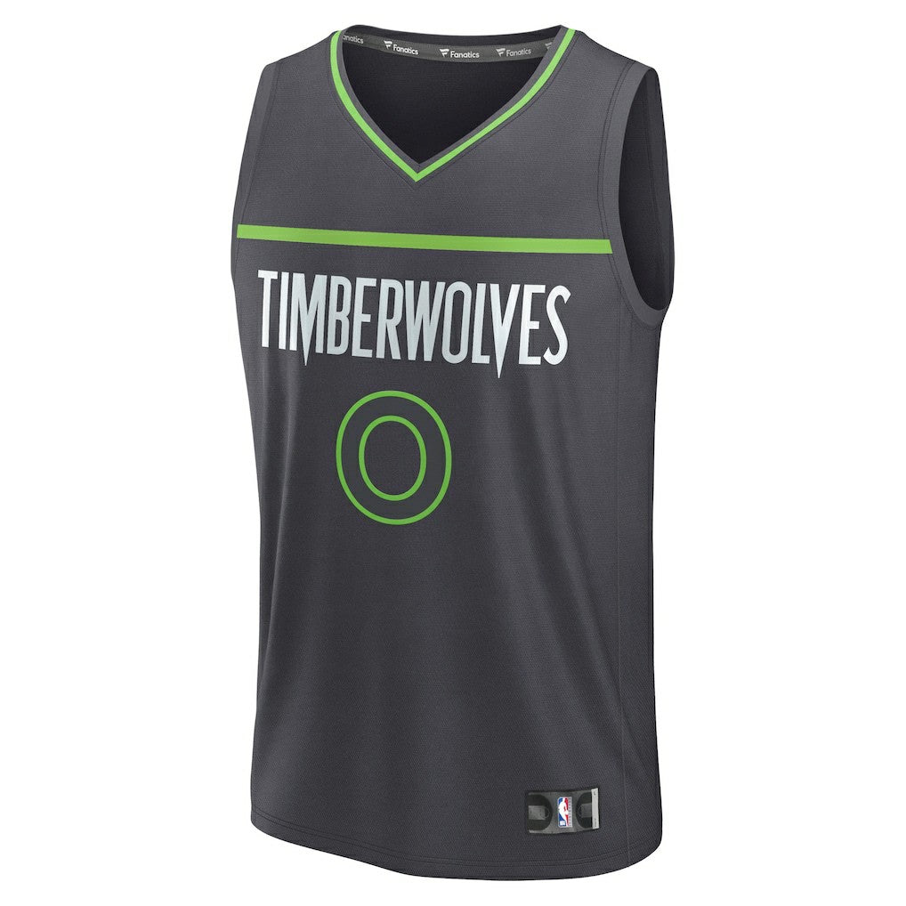 NBA Donte DiVincenzo Minnesota Timberwolves Fast Break Replica Player Jersey