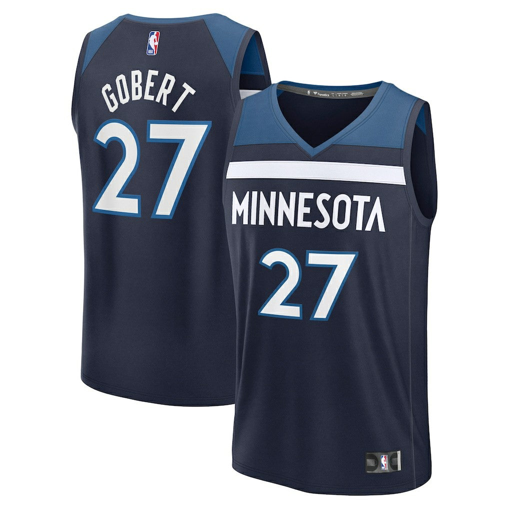 NBA Rudy Gobert Minnesota Timberwolves Fast Break Replica Player Jersey