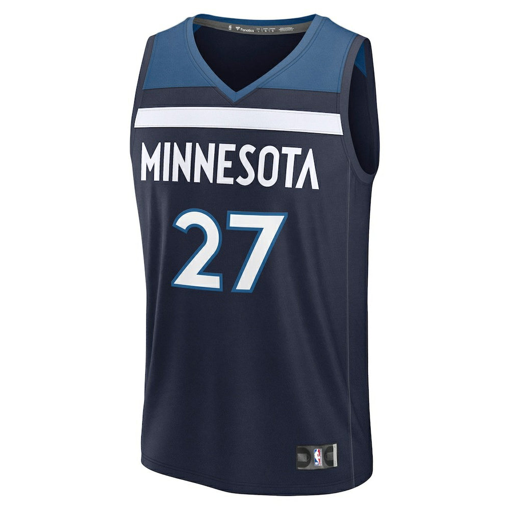 NBA Rudy Gobert Minnesota Timberwolves Fast Break Replica Player Jersey