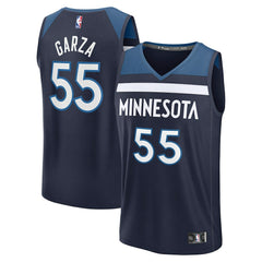 NBA Luka Garza Minnesota Timberwolves Fast Break Replica Player Jersey