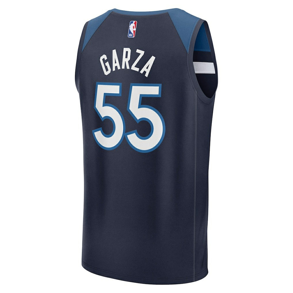 NBA Luka Garza Minnesota Timberwolves Fast Break Replica Player Jersey