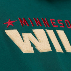 NHL Green Minnesota Wild Mitchell & Ness Team Legacy Hoodie