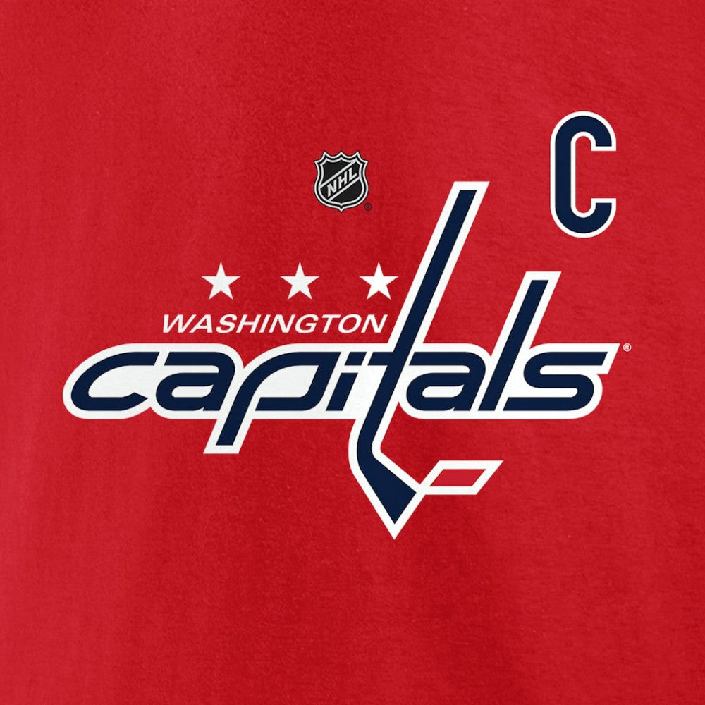 NHL Red Alexander Ovechkin Washington Capitals NHL All-Time Leading Goal Scorer Name & Number T-Shirt