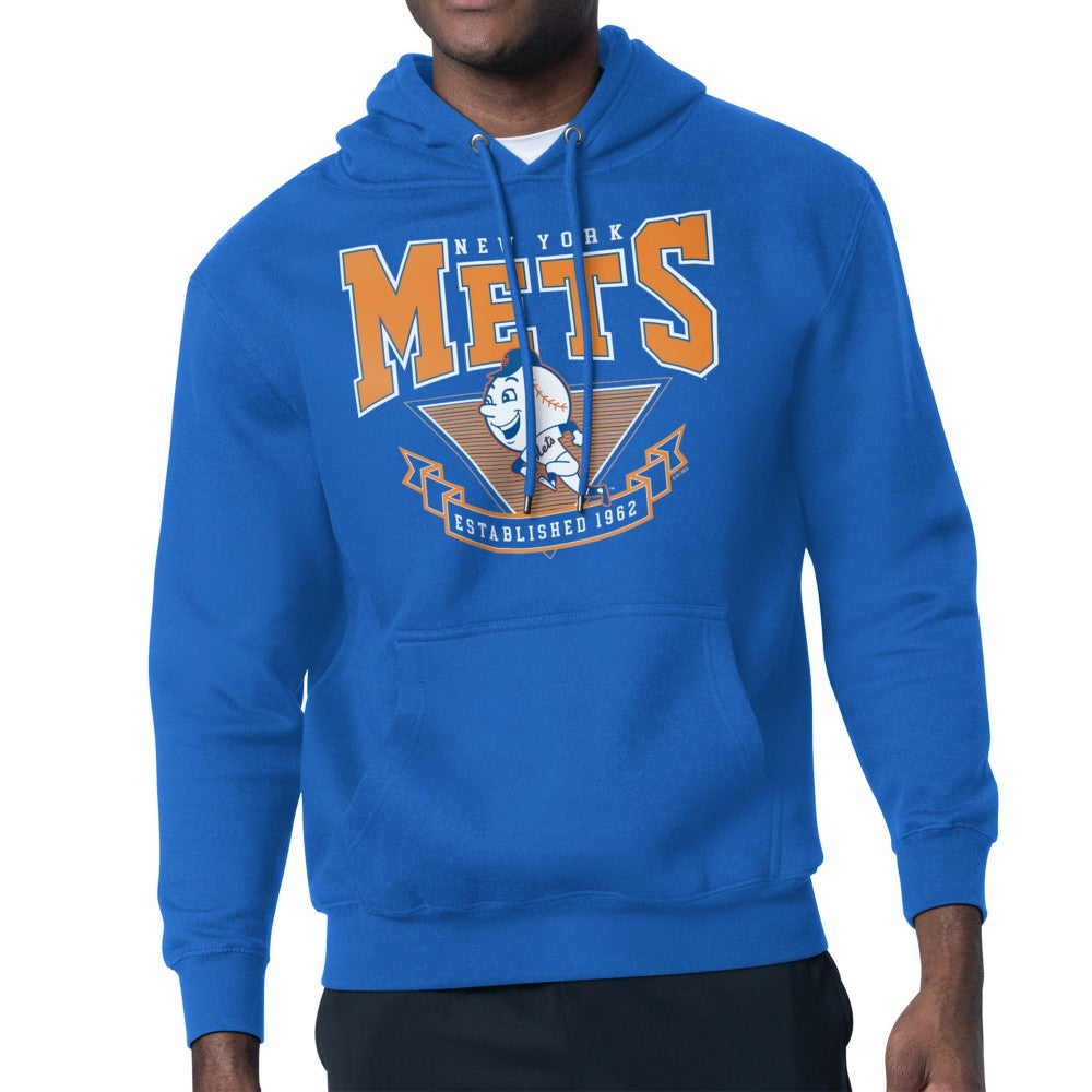 MLB New York Mets Starter 80's Inspired Team Fleece Hoodie