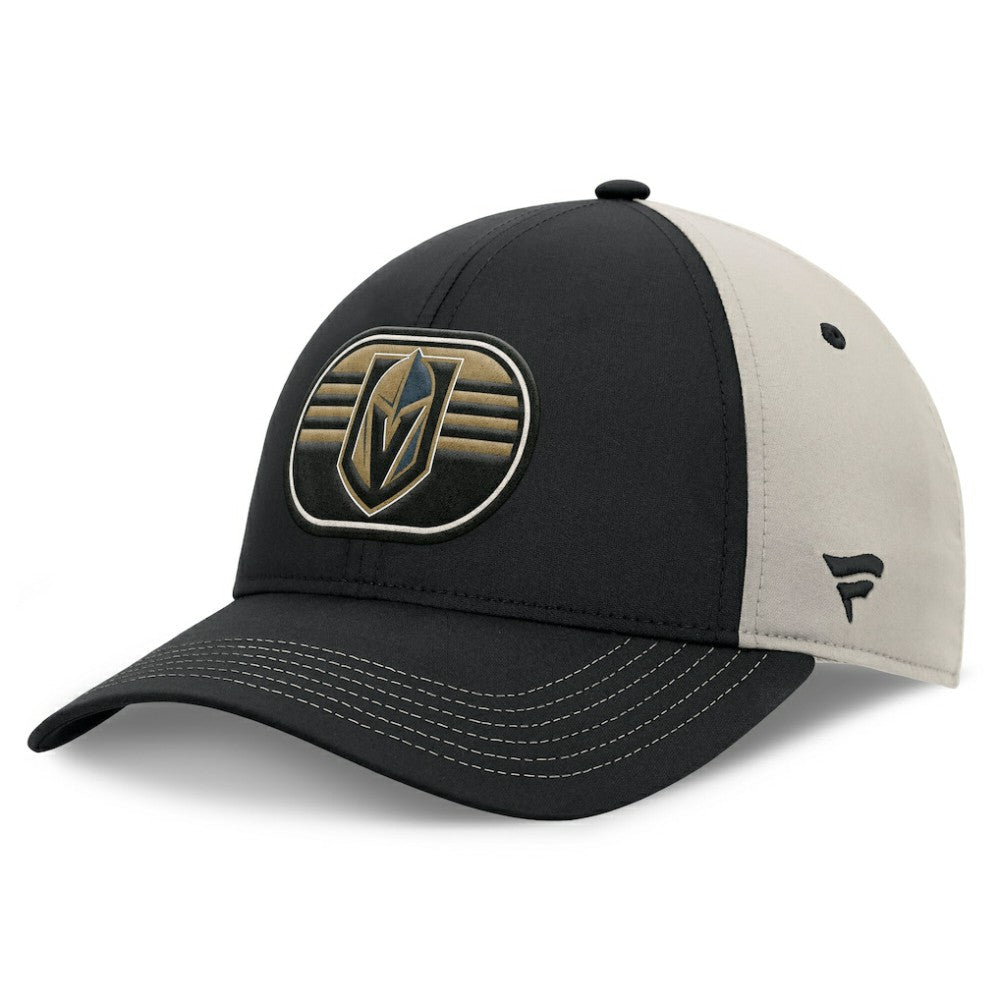 NHL Black/Gray Vegas Golden Knights Fanatics 2025 Stanley Cup Playoffs Locker Room Trucker Adjustable Hat