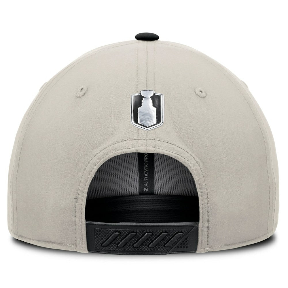 NHL Black/Gray Washington Capitals Fanatics 2025 Metropolitan Division Champions Locker Room Adjustable Hat