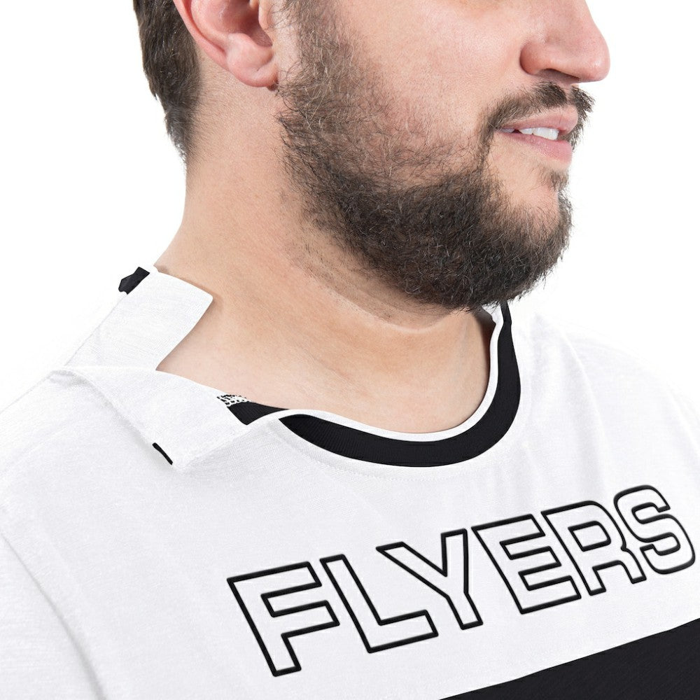 NHL Black Philadelphia Flyers G-III Sports by Carl Banks Adaptive Wear Outlast Durene Long-Sleeve T-Shirt