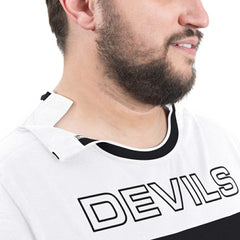NHL Black New Jersey Devils G-III Sports by Carl Banks Adaptive Wear Outlast Durene Long-Sleeve T-Shirt