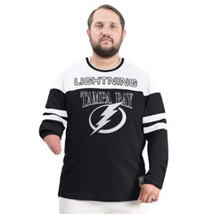 NHL Black Tampa Bay Lightning G-III Sports by Carl Banks Adaptive Wear Outlast Durene Long-Sleeve T-Shirt