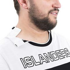 NHL Black New York Islanders G-III Sports by Carl Banks Adaptive Wear Outlast Durene Long-Sleeve T-Shirt