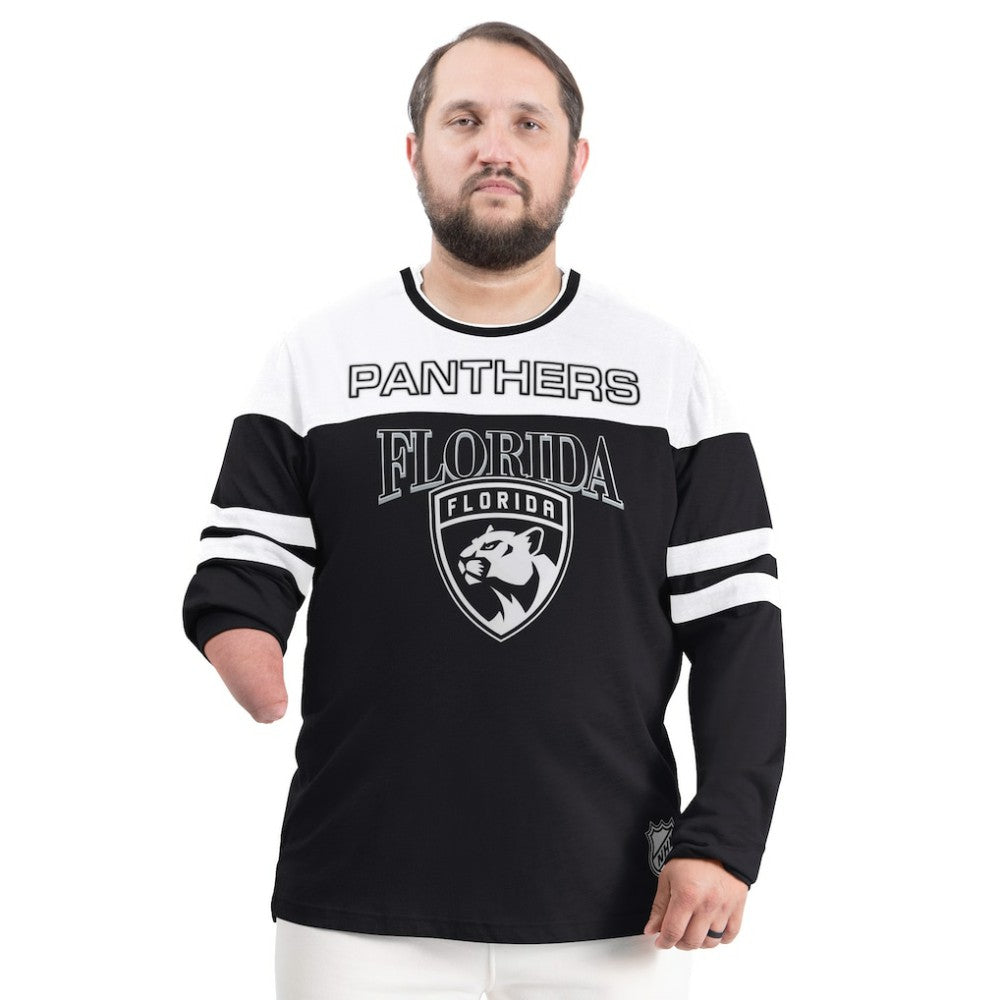 NHL Black Florida Panthers G-III Sports by Carl Banks Adaptive Wear Outlast Durene Long-Sleeve T-Shirt