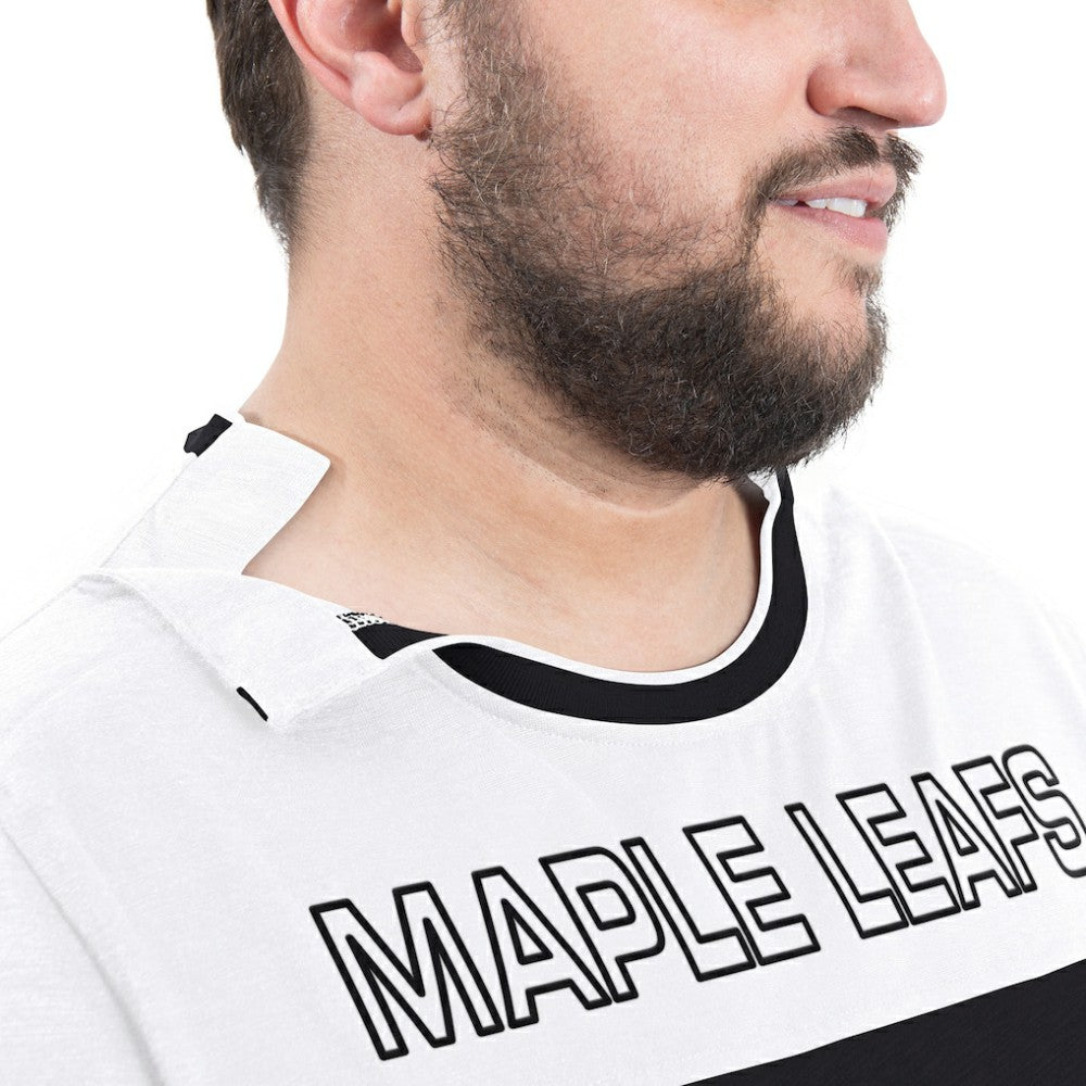 NHL Black Toronto Maple Leafs G-III Sports by Carl Banks Adaptive Wear Outlast Durene Long-Sleeve T-Shirt