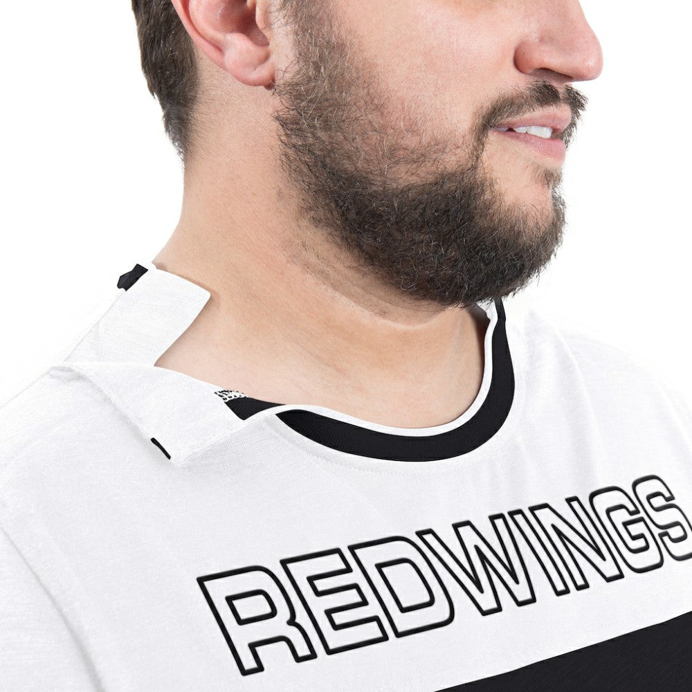 NHL Black Detroit Red Wings G-III Sports by Carl Banks Adaptive Wear Outlast Durene Long-Sleeve T-Shirt