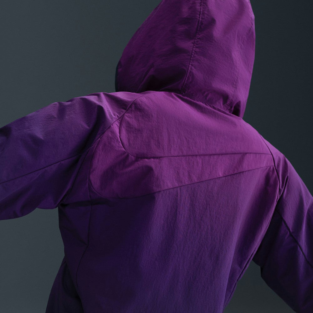 Barcelona Women's AWF Woven Full-Zip Jacket - Nike Purple