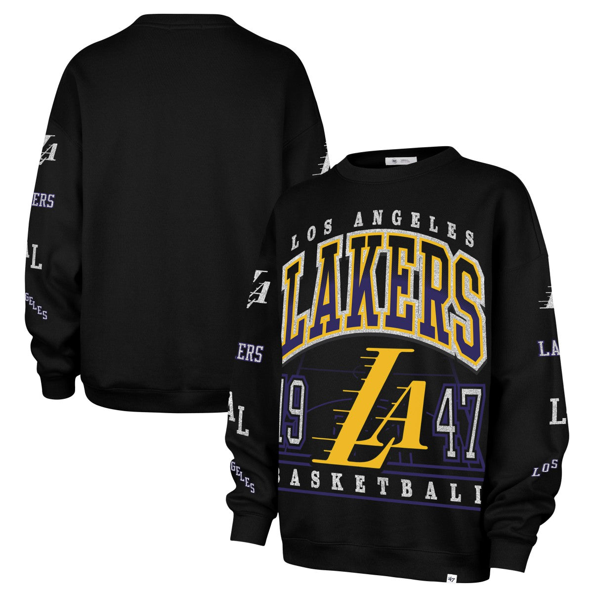 NBA Los Angeles Lakers '47 Women's 2025/26 City Edition Go Big Oversized Sweatshirt