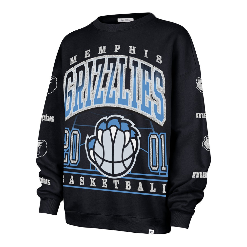 NBA Memphis Grizzlies '47 Women's 2025/26 City Edition Go Big Oversized Sweatshirt