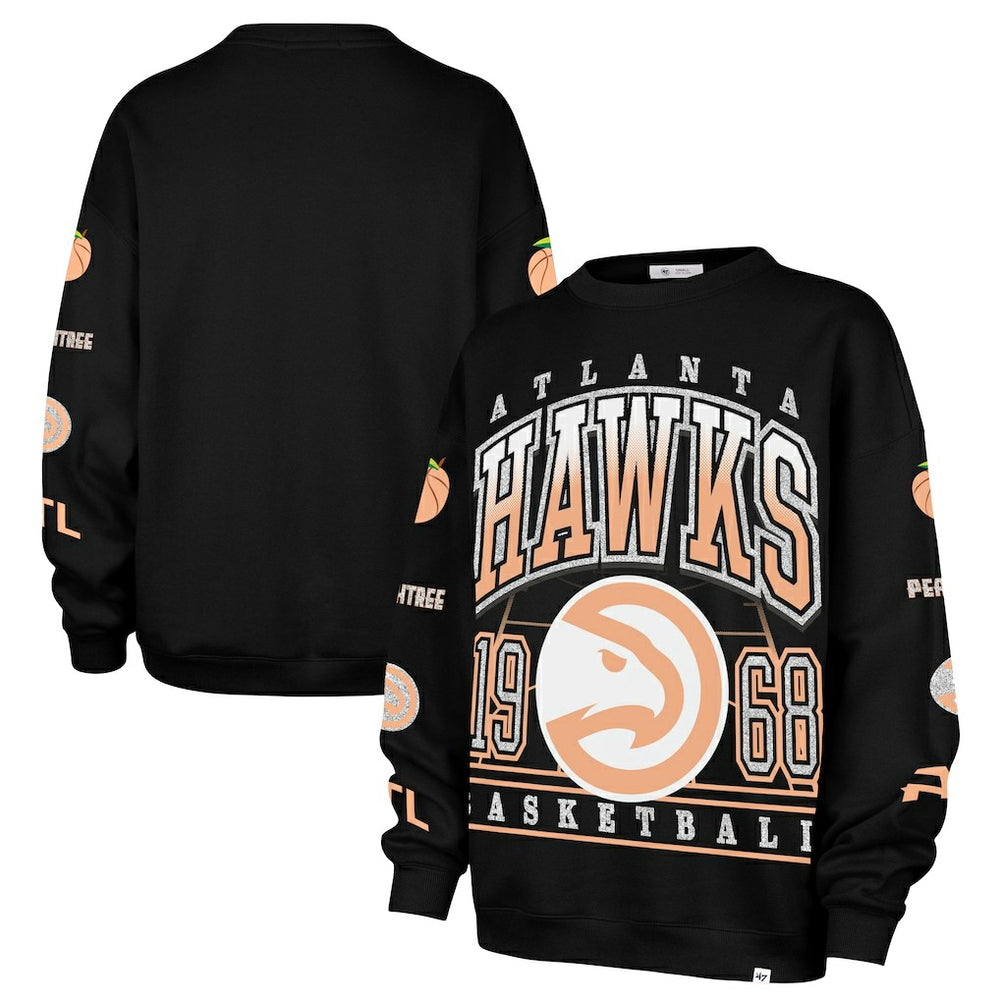NBA Atlanta Hawks '47 Women's 2025/26 City Edition Go Big Oversized Sweatshirt