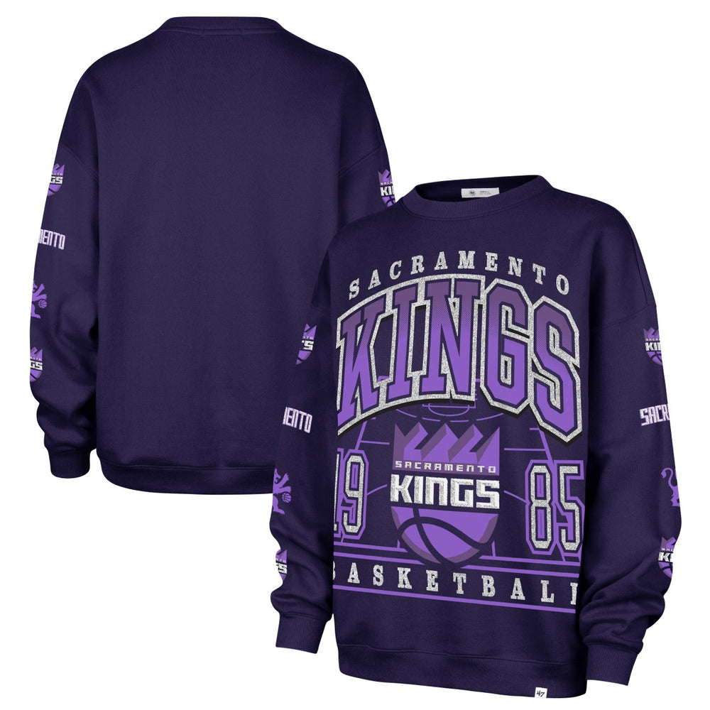 NBA Sacramento Kings '47 Women's 2025/26 City Edition Go Big Oversized Sweatshirt