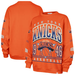 NBA New York Knicks '47 Women's 2025/26 City Edition Go Big Oversized Sweatshirt