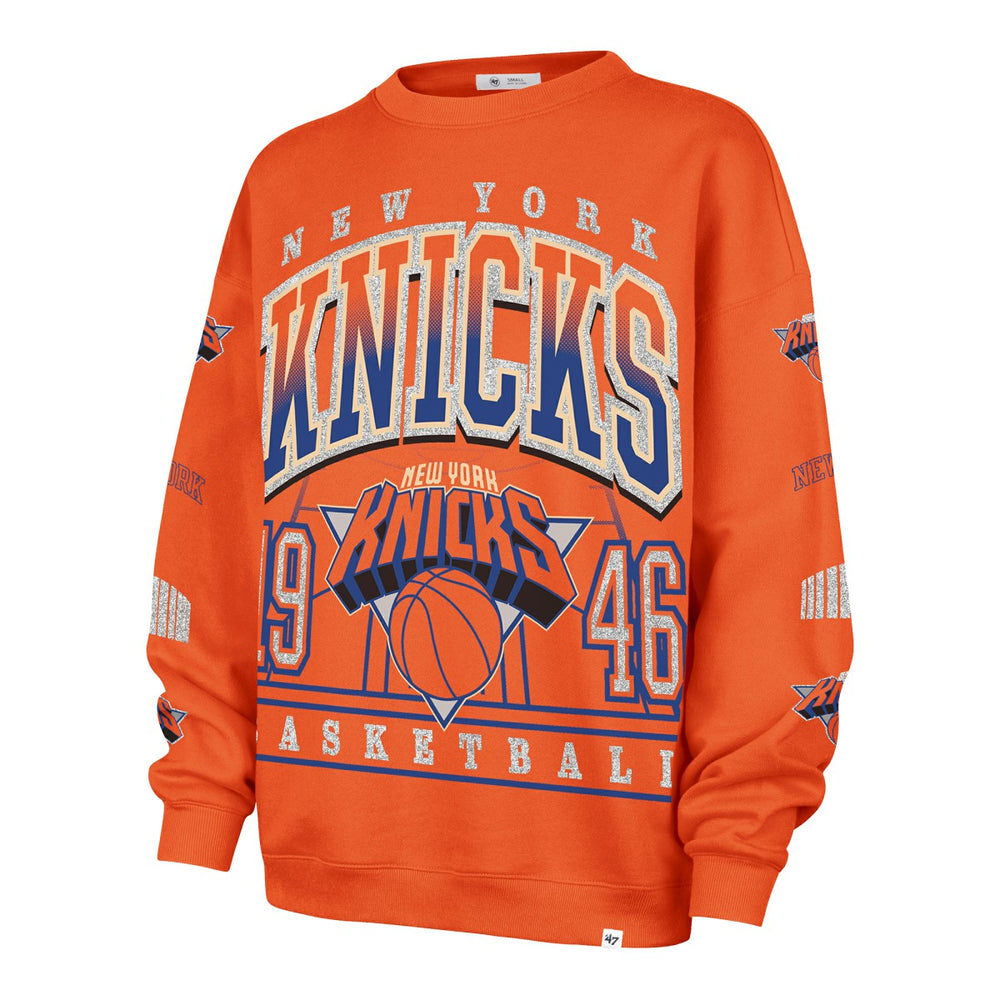 NBA New York Knicks '47 Women's 2025/26 City Edition Go Big Oversized Sweatshirt
