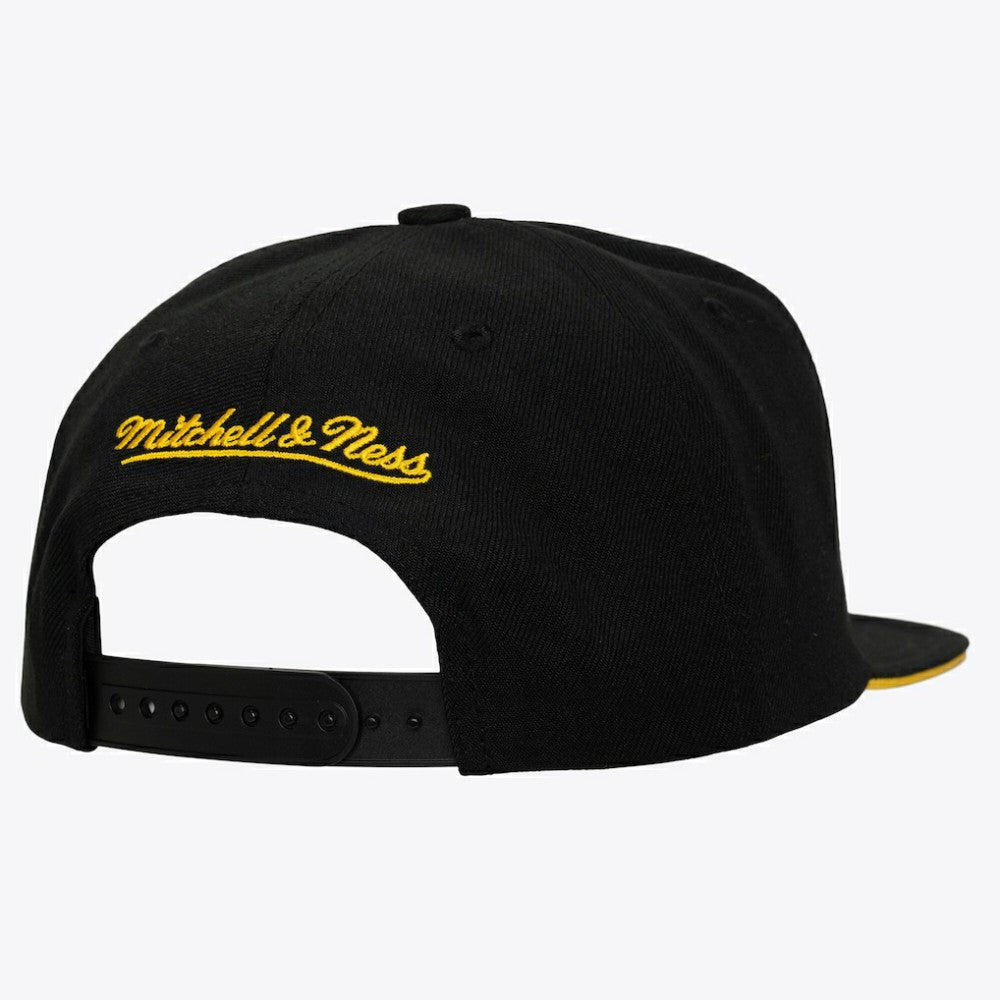 NHL Gold/Black Boston Bruins Mitchell & Ness Color Pop Snapback Hat