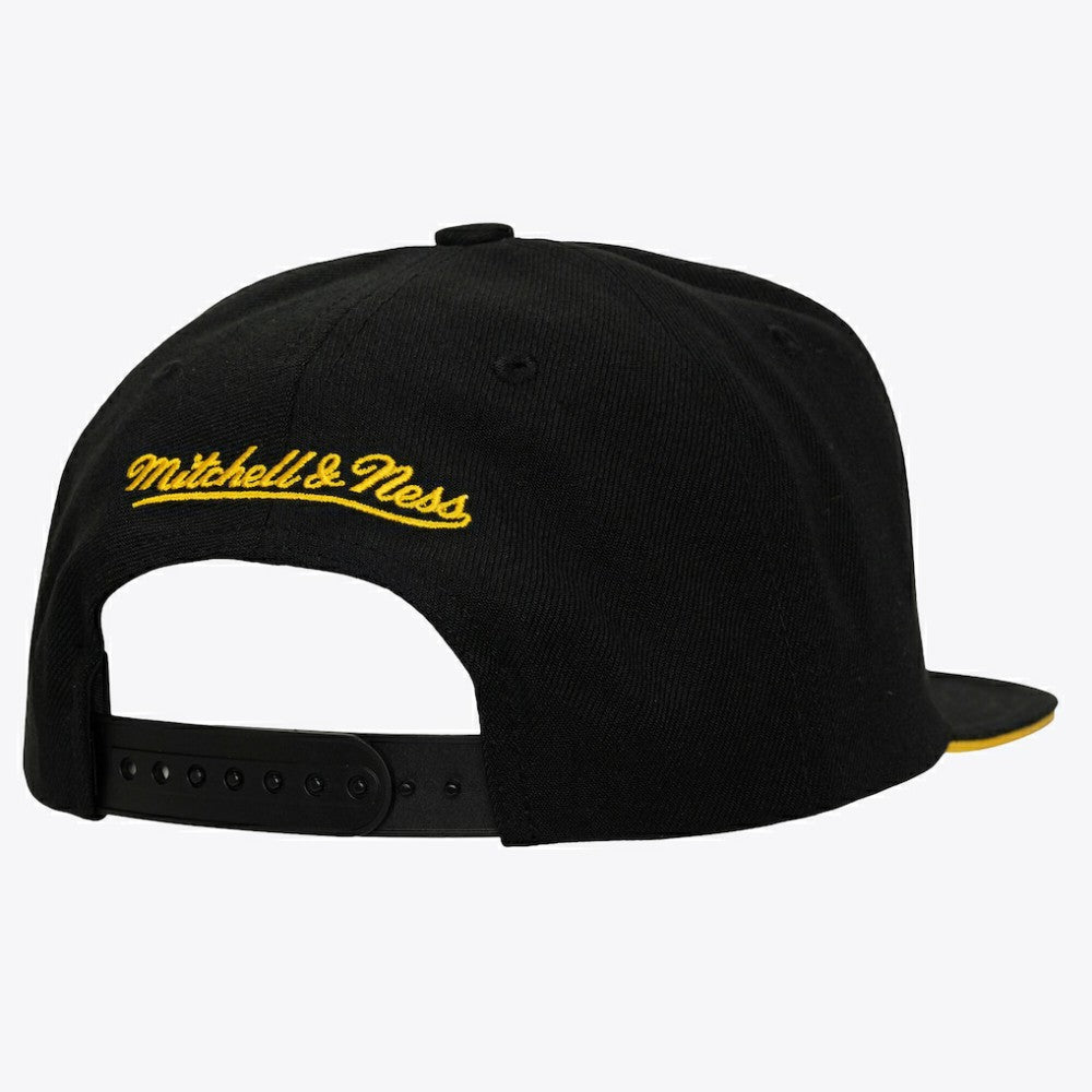 NHL Gold/Black Pittsburgh Penguins Mitchell & Ness Color Pop Snapback Hat