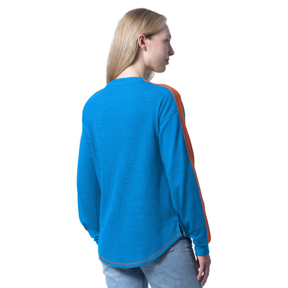 NBA Oklahoma City Thunder G-III 4Her by Carl Banks Women's Advantage Tri-Blend Long Sleeve T-Shirt