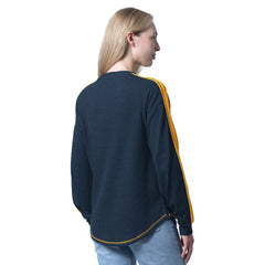 NBA Indiana Pacers G-III 4Her by Carl Banks Women's Advantage Tri-Blend Long Sleeve T-Shirt