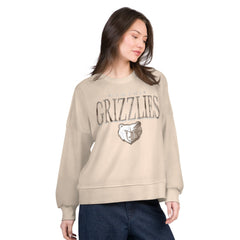 NBA Memphis Grizzlies G-III 4Her by Carl Banks Women's Oversized Vet II Sweatshirt
