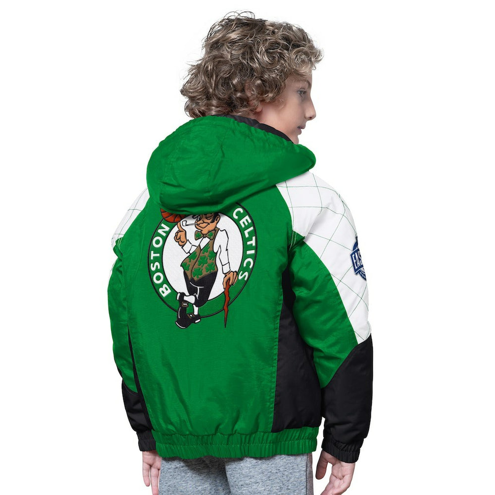 NBA Boston Celtics Starter Youth All Time Pro Jr. Full-Zip Hoodie Jacket
