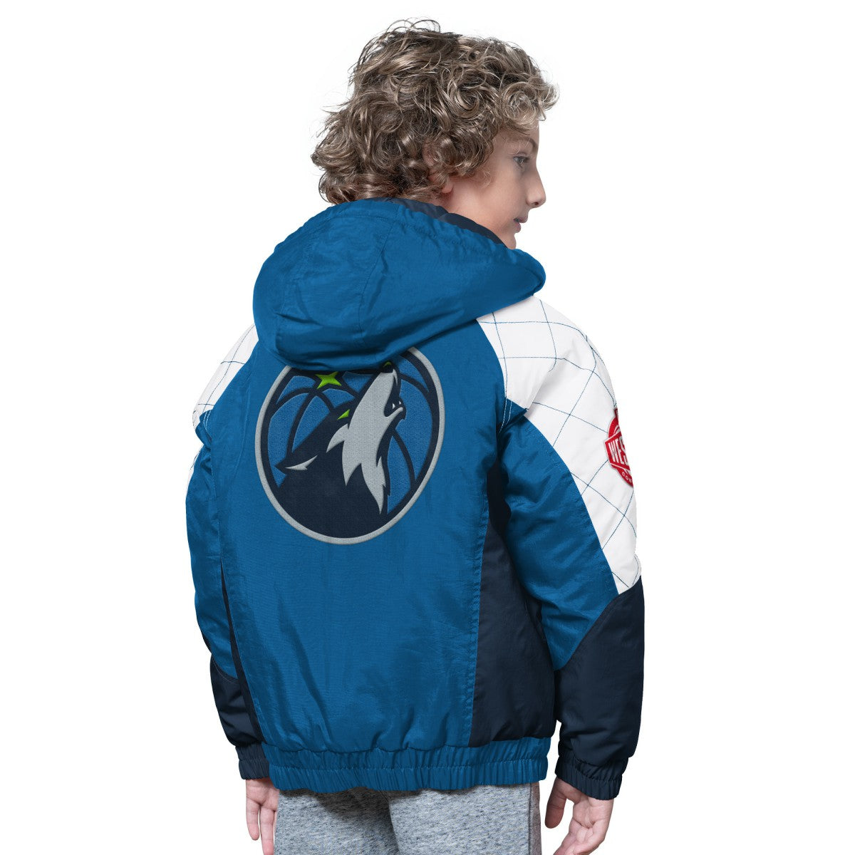 NBA Minnesota Timberwolves Starter Youth All Time Pro Jr. Full-Zip Hoodie Jacket
