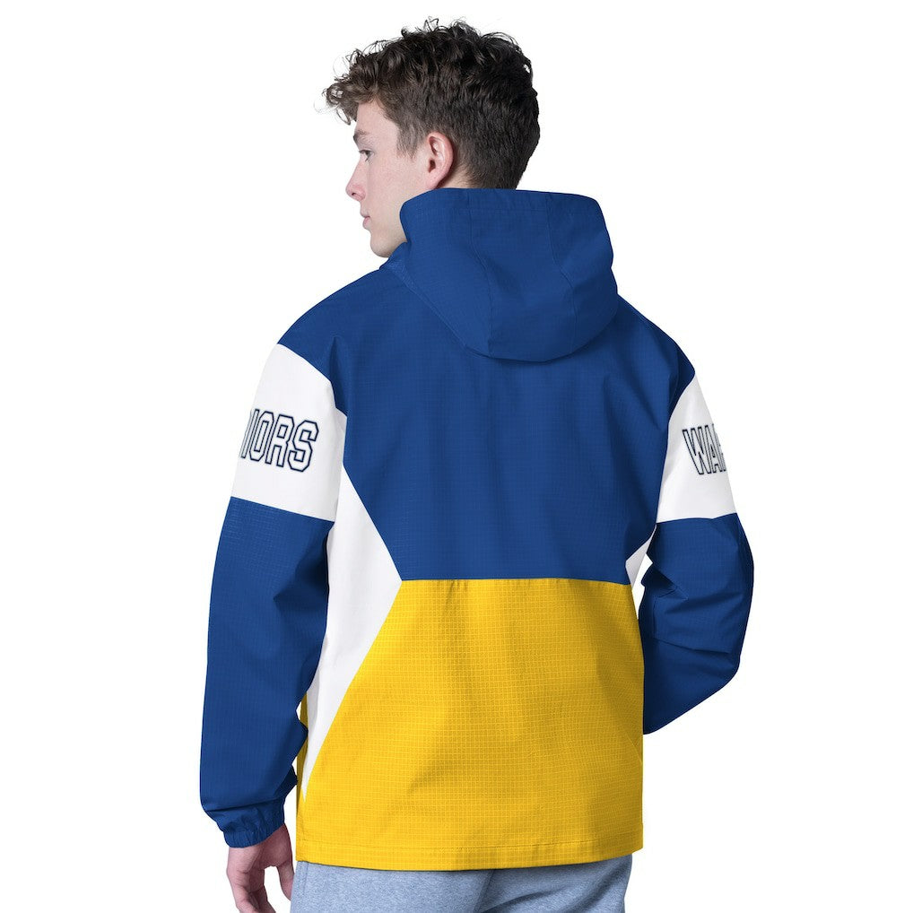 NBA Golden State Warriors G-III Sports by Carl Banks Tailgate Half-Zip Hoodie sale
