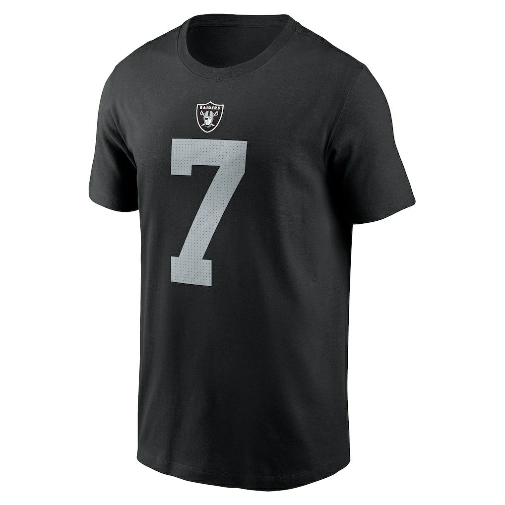 Geno Smith  Name & Number T-Shirt - Las Vegas Raiders