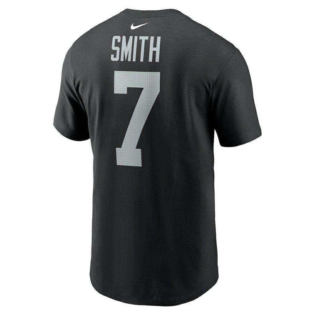 Geno Smith  Name & Number T-Shirt - Las Vegas Raiders
