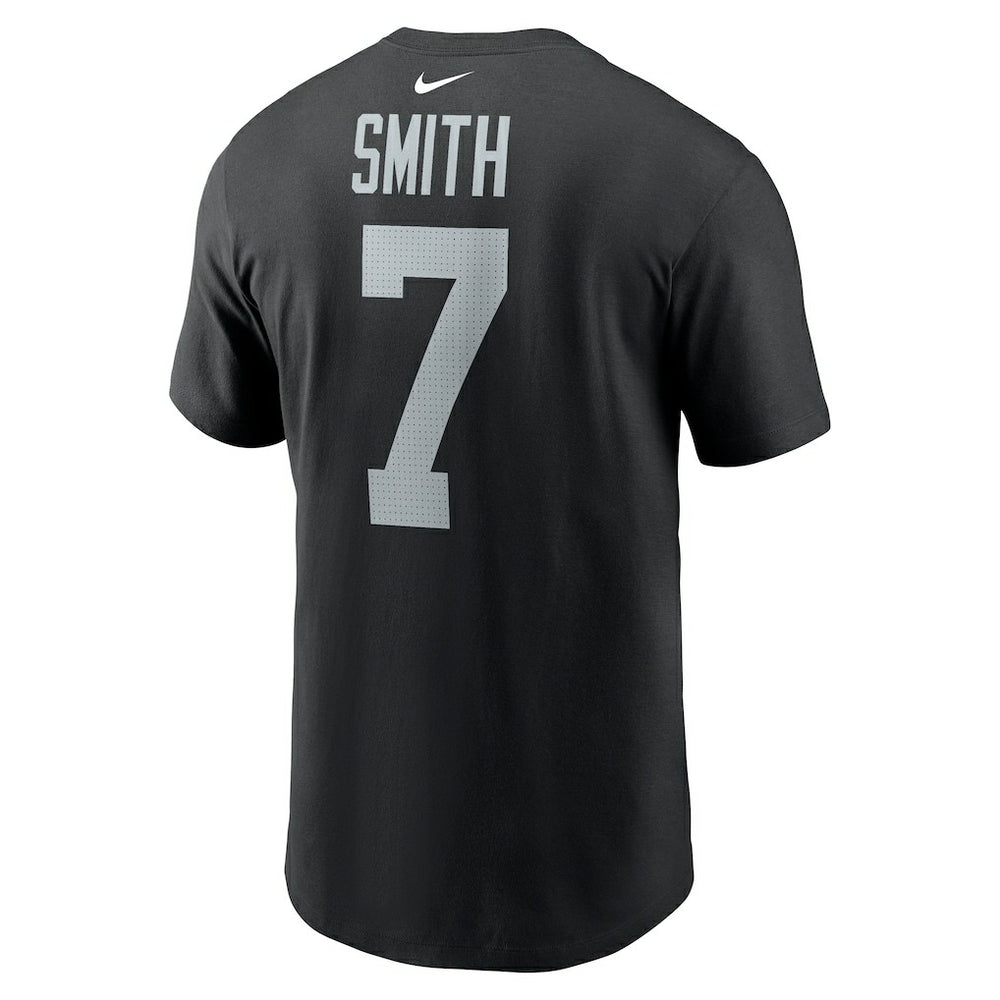 Geno Smith  Name & Number T-Shirt - Las Vegas Raiders