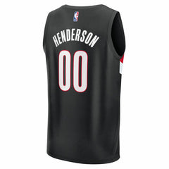 NBA Scoot Henderson Portland Trail Blazers Fast Break Replica Jersey