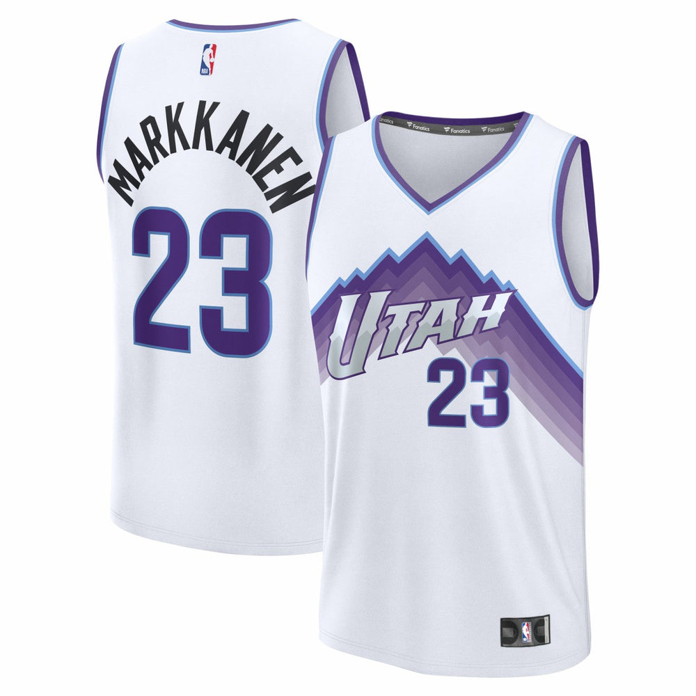 NBA Lauri Markkanen Utah Jazz Youth Fast Break Replica Jersey