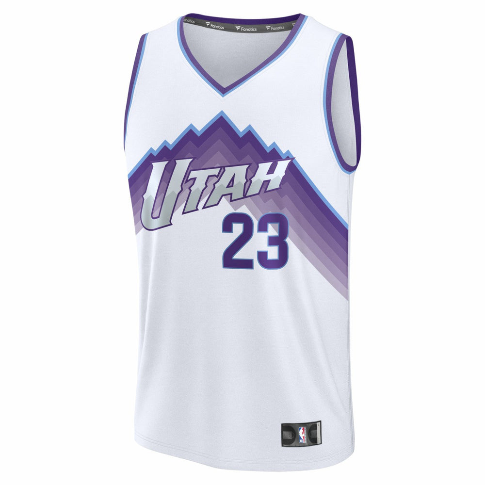NBA Lauri Markkanen Utah Jazz Youth Fast Break Replica Jersey