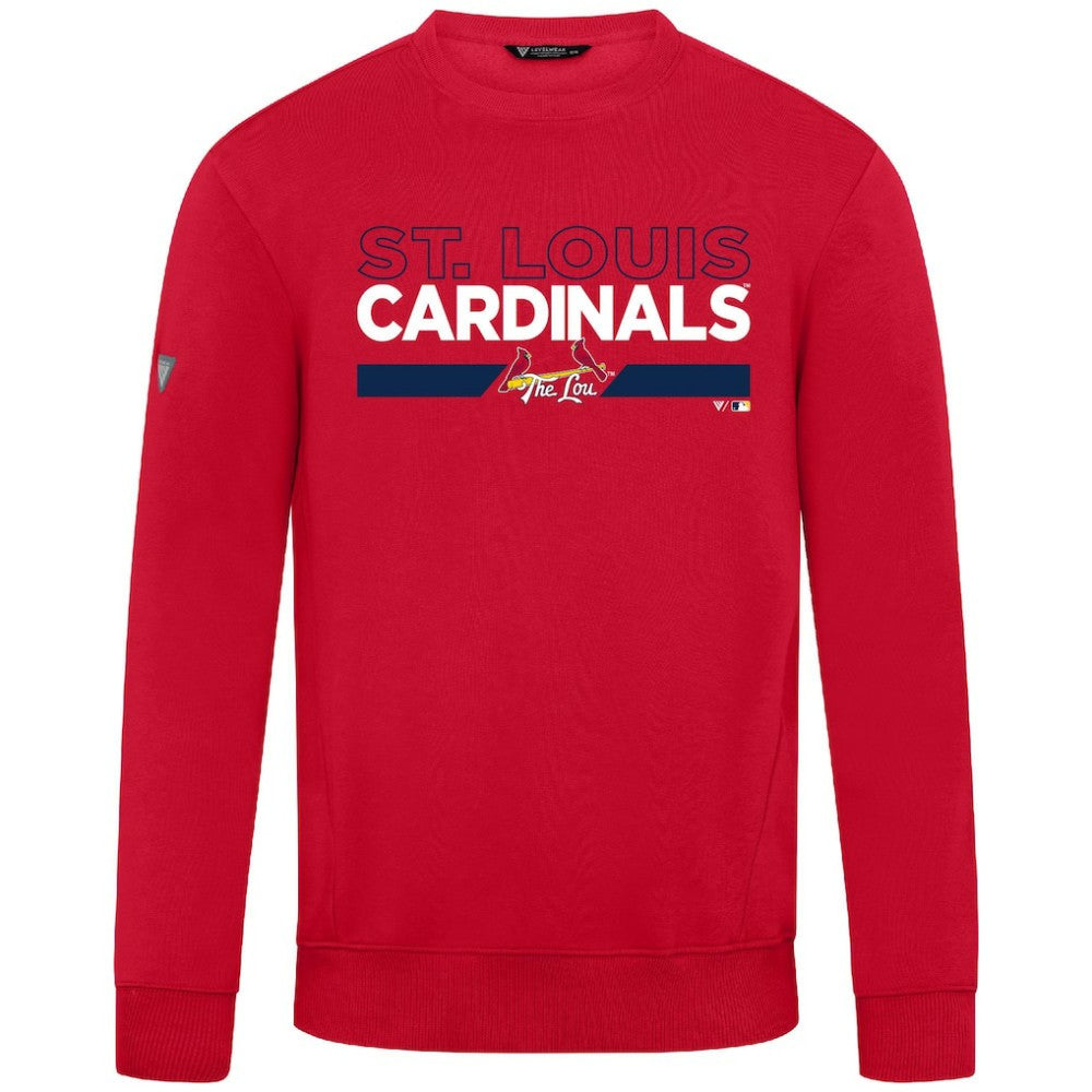 MLB St. Louis Cardinals Levelwear City Connect Zane No Hitter Pullover Sweatshirt
